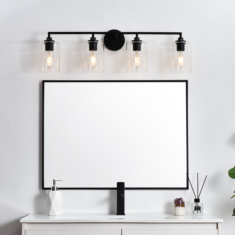 Willa Arlo Interiors Audette 4 Light Dimmable Vanity Light & Reviews